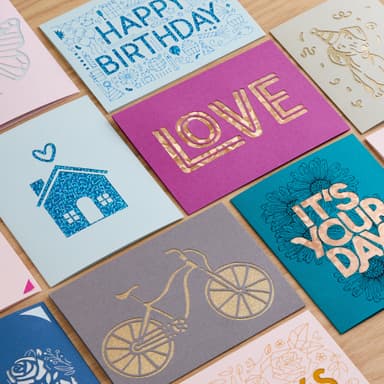 Cricut Cut-Away kortit R10 (neutraali)