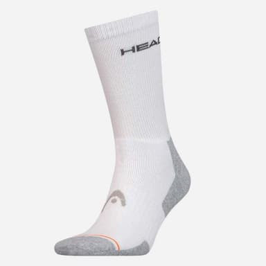 Head Crew Tennis Athletes Socks 1-Pack, Sukat