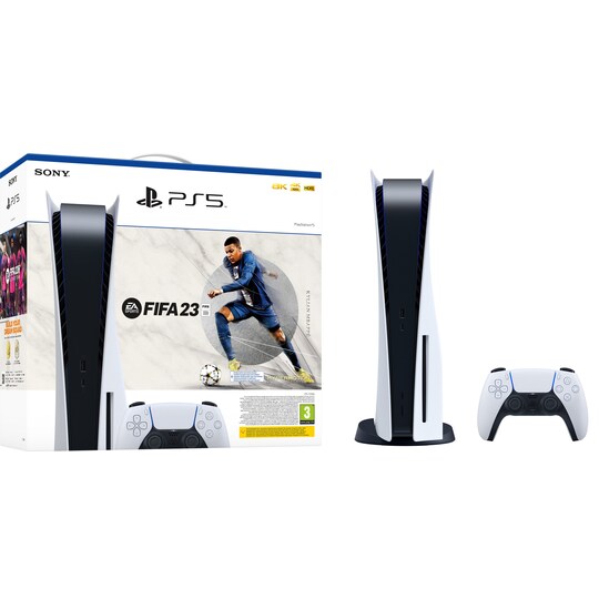PlayStation 5 (PS5) pelikonsoli + FIFA 23