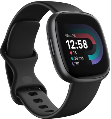 Fitbit Versa 4 älykello (Black/Graphite)