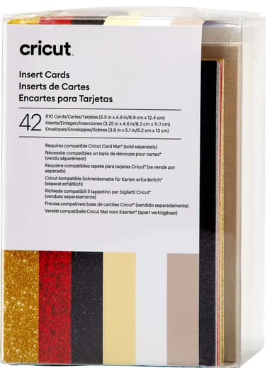 Cricut kortti-insertit 42 kpl (Glitz and Glam)