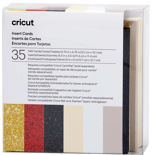Cricut kortti-insertit 35 kpl (Glitz and Glam)