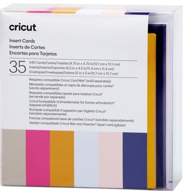 Cricut kortti-insertit 35 kpl (Sensei)