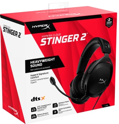 HyperX Cloud Stinger 2 pelikuulokkeet