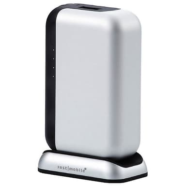 Just Mobile TopGum varavirtalähde 6000 mAh (hopea)