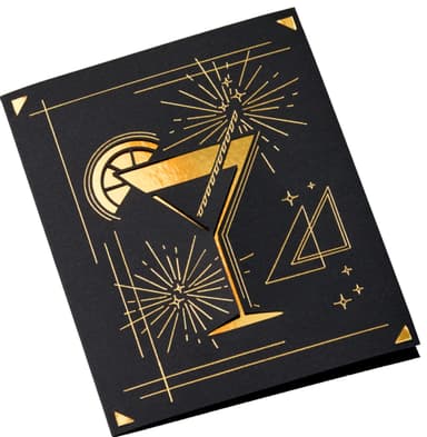 Cricut Foil kortti-insertit 12 kpl (Celebration)