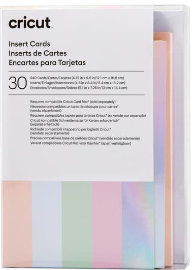Cricut kortti-insertit 30 kpl (prinsessa)