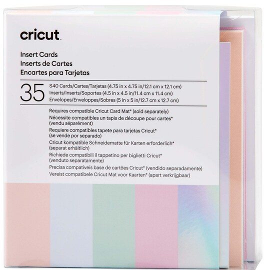 Cricut kortti-insertit 35 kpl (prinsessa)