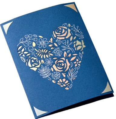 Cricut Foil kortti-insertit 18 kpl (Royal Flush)