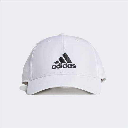 Adidas Lightweight Cap, Lippalakki / visiirit Valkoinen Onesize