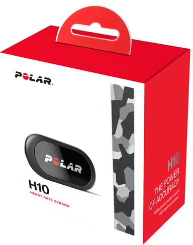 Polar H10 N sykevyö M-XXL (musta maastokuvio)