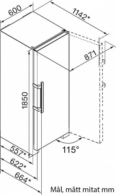 Miele jääkaappi K28202DWS