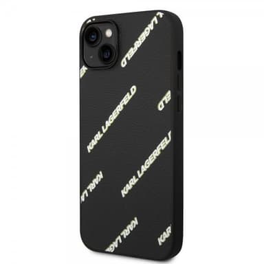 Karl Lagerfeld iPhone 14 Plus Kuori Logomania Musta