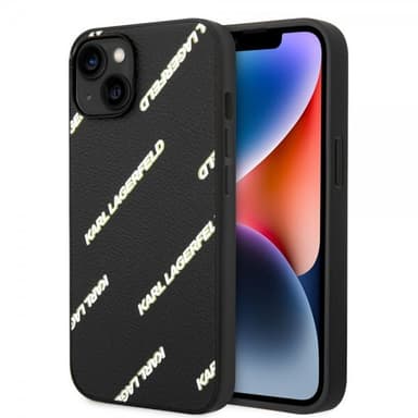 Karl Lagerfeld iPhone 14 Kuori Logomania Musta