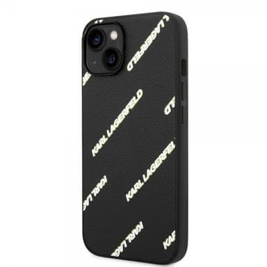 Karl Lagerfeld iPhone 14 Kuori Logomania Musta