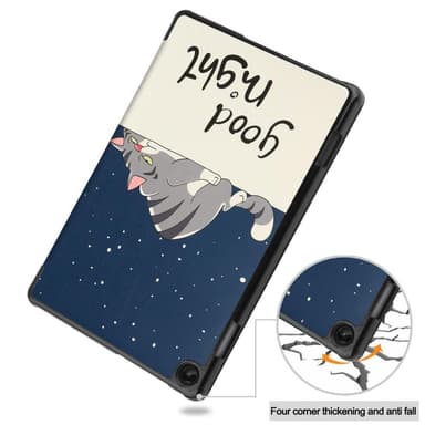 Lenovo Tab M10 (Gen 3) Kolminkertainen jalustan kansi - Cat