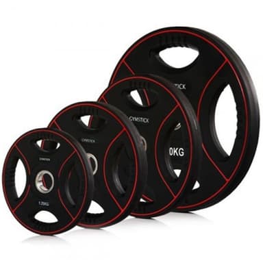 Gymstick Painosetti Pump Disc, Levypainot Kumipäällyste 2,5 kg