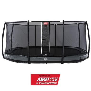 BERG Grand upotettava Trampoliini + Turvaverkko Deluxe, Trampoliinit