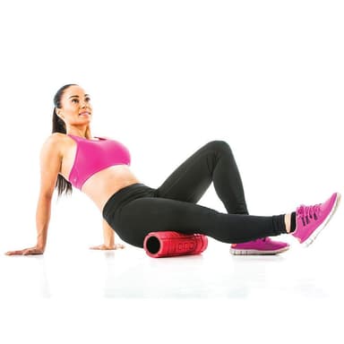 Gymstick Hierontasetti Travel Roller ja Myofascia Ball, Foam roller