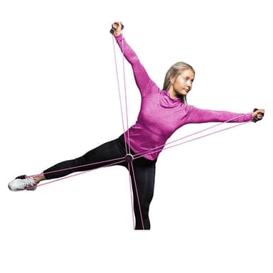 Gymstick Emotion Spider Tubes, Powerband & Mini Band
