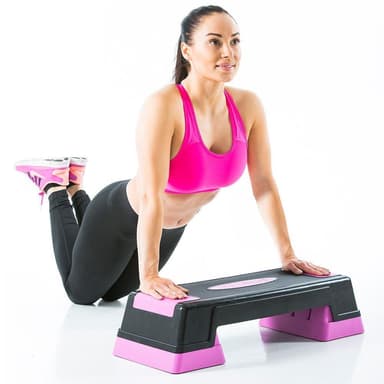 Gymstick Askellauta Aerobic Stepper, Steppilaudat