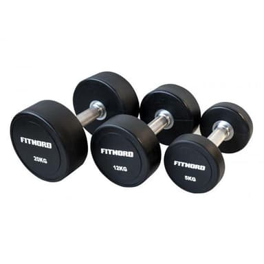 FitNord PU käsipaino (pari), Käsipainot kumiset 7,5 kg