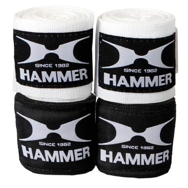 Hammer Boxing Nyrkkeilyside joustava, Geelihanskat & Käsisiteet 3,5 m