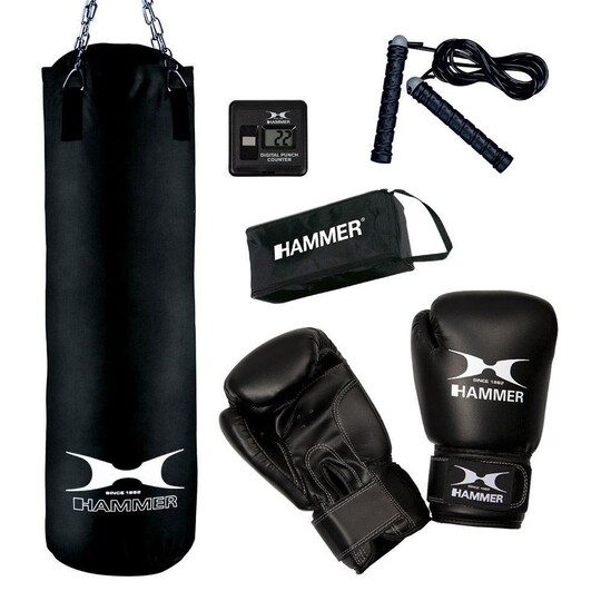 Hammer Boxing Nyrkkeilysetti Chicago, Nyrkkeilypaketit 100 cm