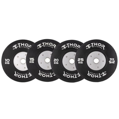 Thor Fitness Kilpabumper Värillinen, Levypainot Bumper 25 kg - Gigantti