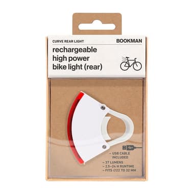 Bookman Curve Rear Light, Polkupyörän valot