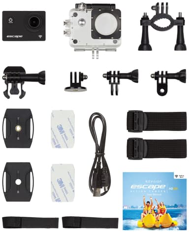 Kitvision Escape HD5W action-kamera + asennussarja
