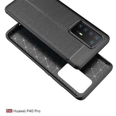 TPU-kuori Huawei P40 Pro - Musta