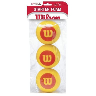 Wilson Starter Foam (3-Pack), Tennis pallot