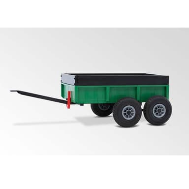 BERG Tandem Trailer XL, Polkuauton varusteet