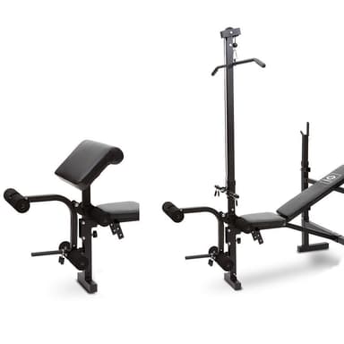 Abilica 3150 PullDown & ArmCurl Set,  Painonnostopenkki levytankotelineellä