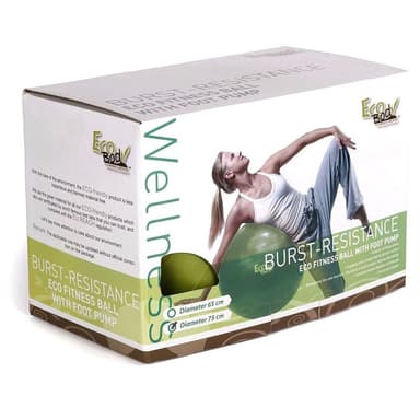 Ecobody Yoga ball 65cm, Joogatarvikkeet 75 cm