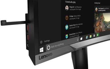 Lenovo Y27f 27" kaareva pelinäyttö