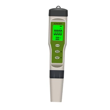 3-in-1 digitaalinen vesitesteri EC/pH/lämpötila Vihreä
