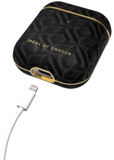 iDeal of Sweden AirPods Gen 1/ 2 suojakuori (Embossed Black)