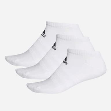 Adidas Cushioned Low Cut Socks 3-Pack, Sukat Valkoinen S