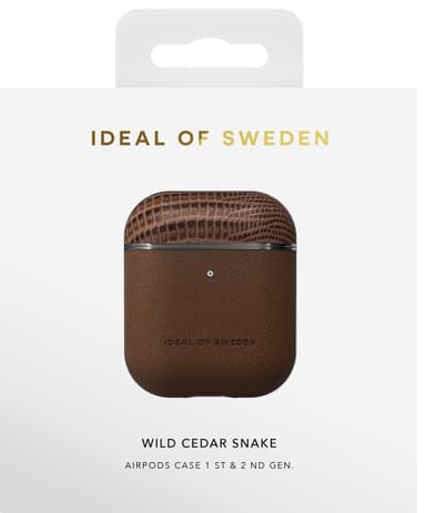 iDeal of Sweden AirPods Gen 1/ 2 suojakuori (Wild Cedar Snake)