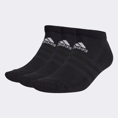Adidas Cushioned Low Cut Socks 3-Pack, Sukat Valkoinen S