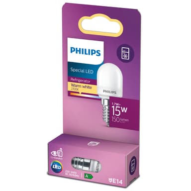 Philips LED E14 Jääkaappi T25 Päärynä 15W Frost 150lm