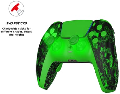 King PS5 Prime Pro langaton peliohjain (vihreä)