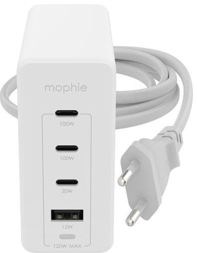 Mophie Speedport 120 W GaN seinälaturi