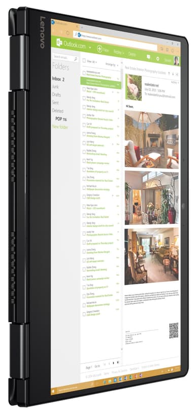 Lenovo Yoga 710 2-in-1 14" (musta)