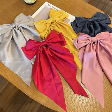 Bowknot-hiusklipsi Punainen