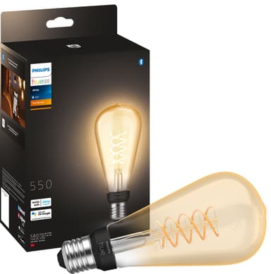 Philips Hue W lamppu 7,2W Filament ST72 E27
