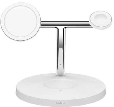 Belkin BoostCharge Pro 3-in-1 langaton laturi (valkoinen)