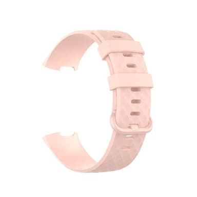 Armband Fitbit Charge4 / Charge3 S Ljusrosa